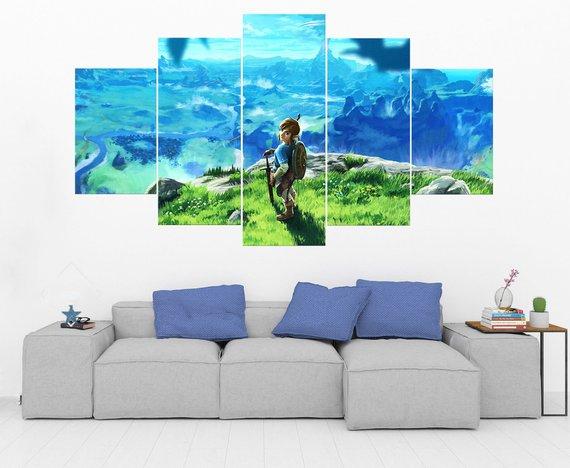Legend Of Zelda 21 – Gaming Canvas Wall Art