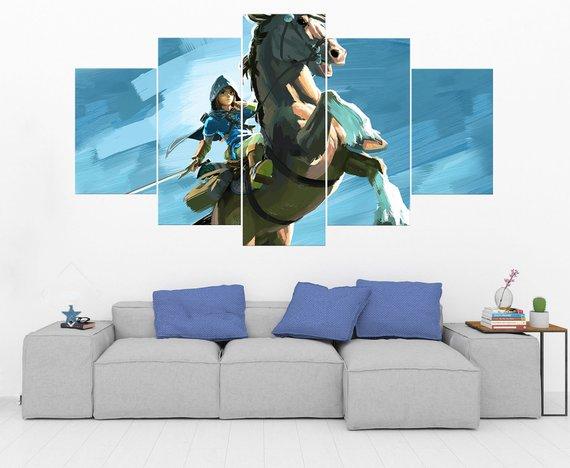 Legend Of Zelda 23 – Gaming Canvas Wall Art