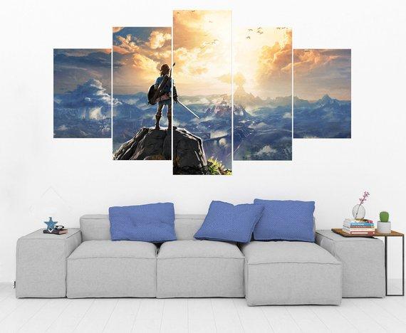 Legend Of Zelda 9 – Gaming Canvas Wall Art
