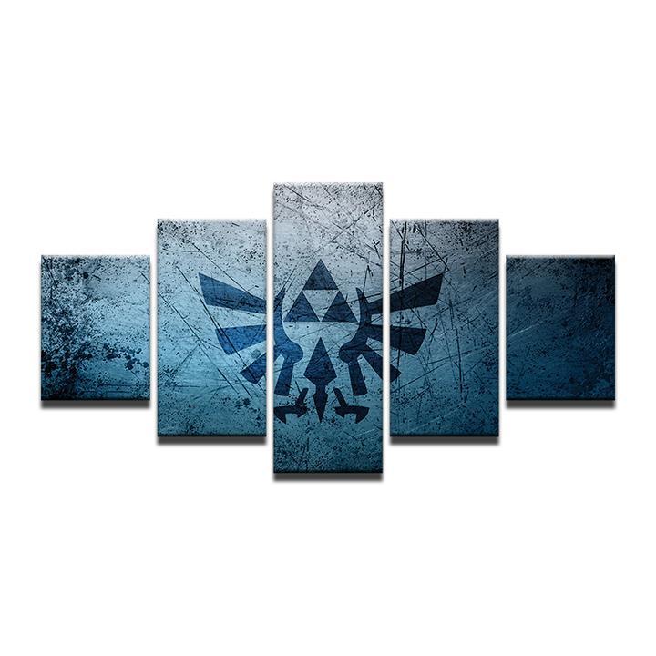 Legend Of Zelda: Tri Force – Gaming Canvas Wall Art