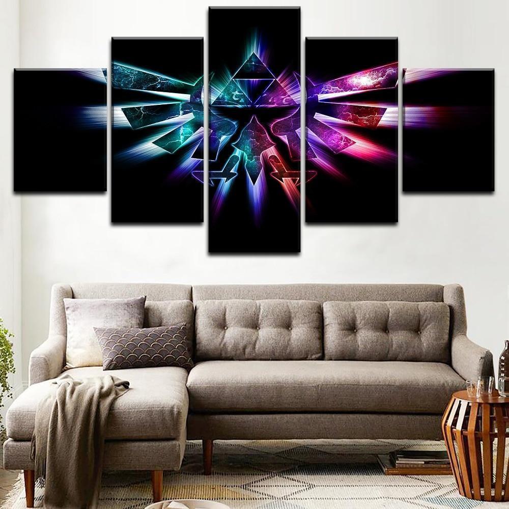 Legend Of Zelda Twilight Princess Logo Gaming – Canvas Wall Art