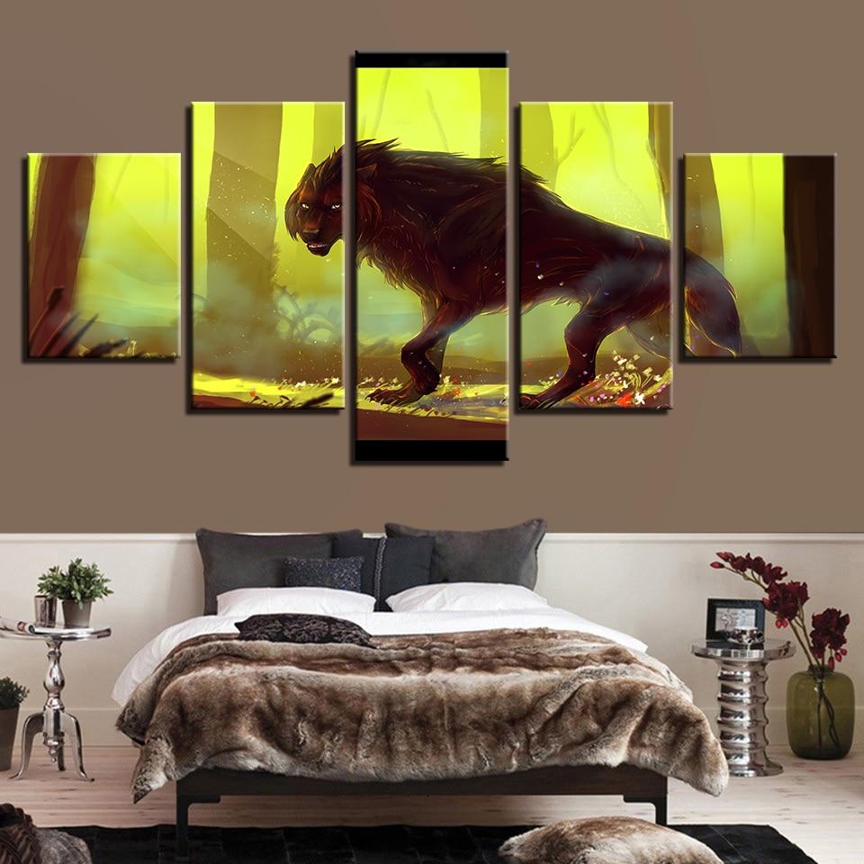 Leopard Forest – Animal Canvas Wall Art