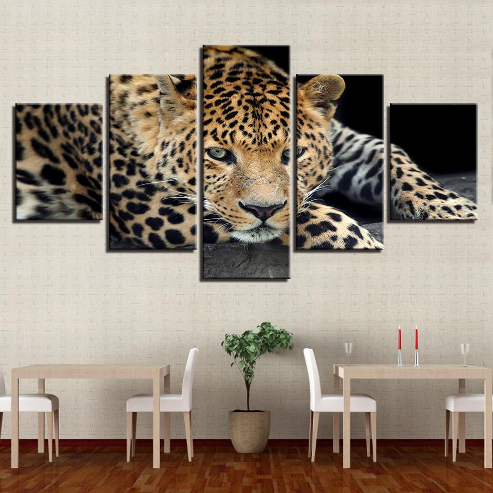 Leopard Tiger – Animal Canvas Wall Art