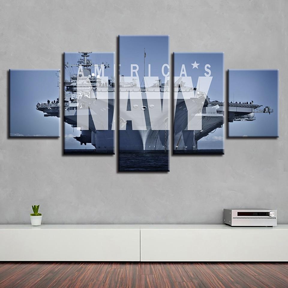 Letters And Boats – Automative Canvas Wall Art