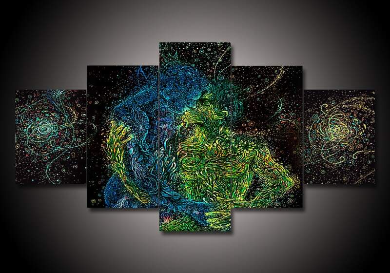 Lgbt 9 – Abstract Canvas Wall Art