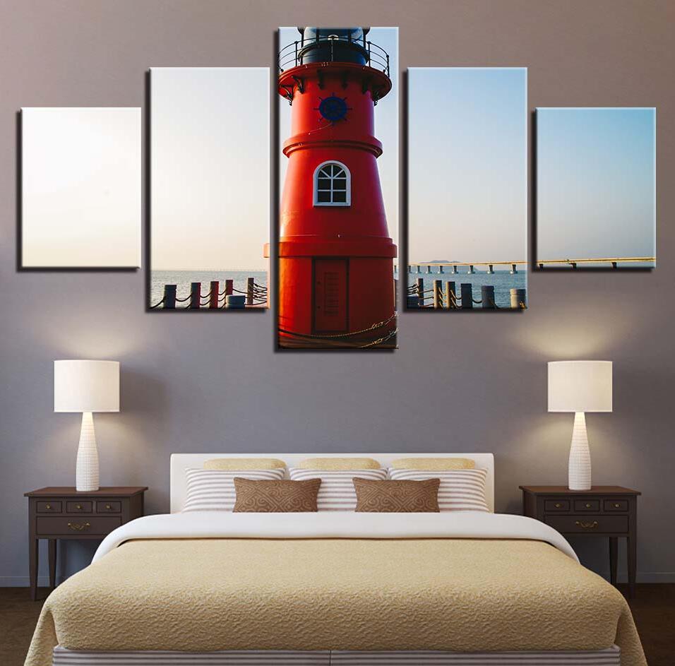 Lighthouse 2 – Ocean Canvas Wall Art