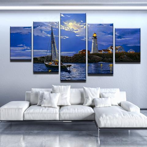 Lighthouse Art – Nature Canvas Wall Art