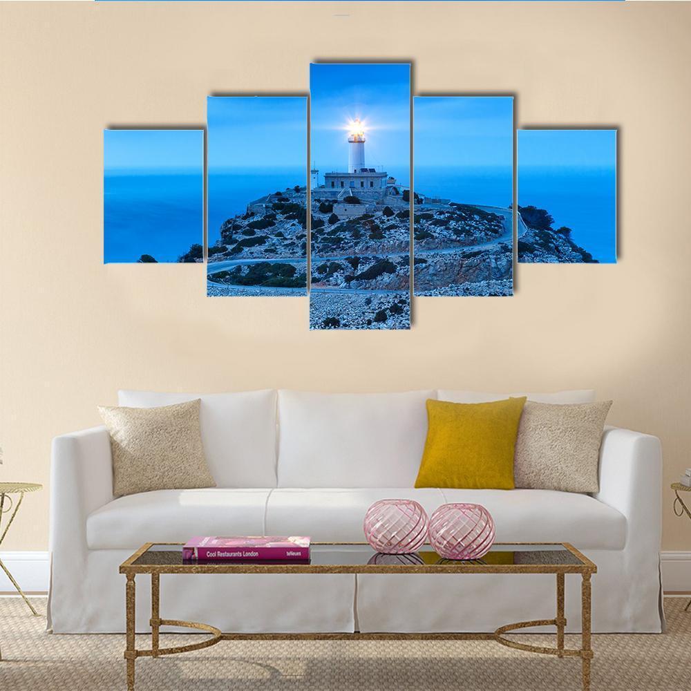 Lighthouse Cap Formentor Majorca Mallorca – Nature Canvas Wall Art