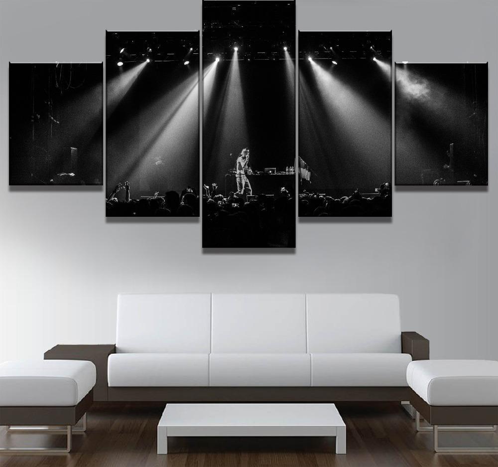 Lil Peep Concert Music – Canvas Wall Art