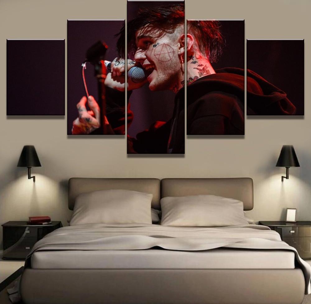 Lil Peep Music Poster 1 Celebrity – Canvas Wall Art