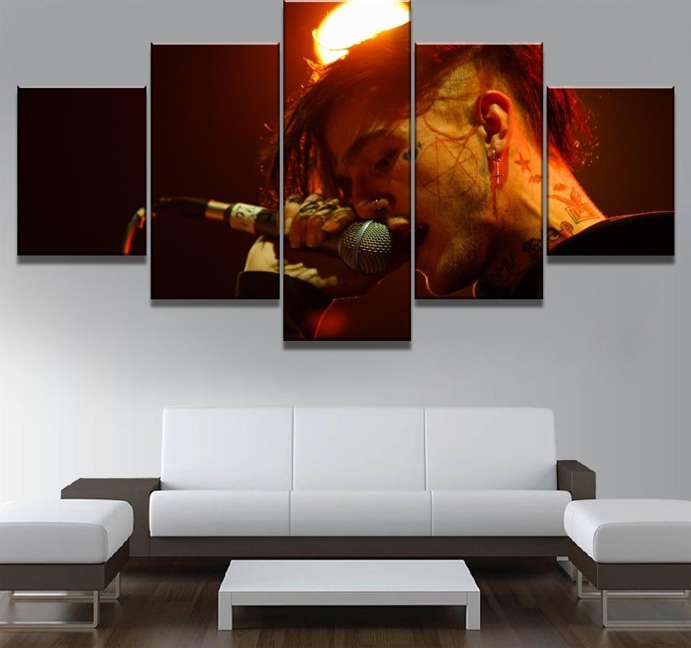 Lil Peep Music Poster 2 Celebrity – Canvas Wall Art