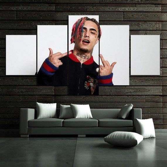 Lil Pump – Famous Person Canvas Wall Art