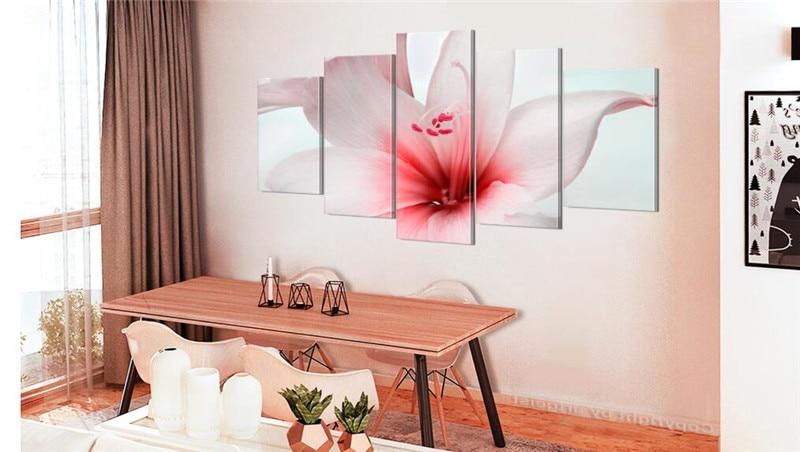 Lilies Blossom – Nature Canvas Wall Art