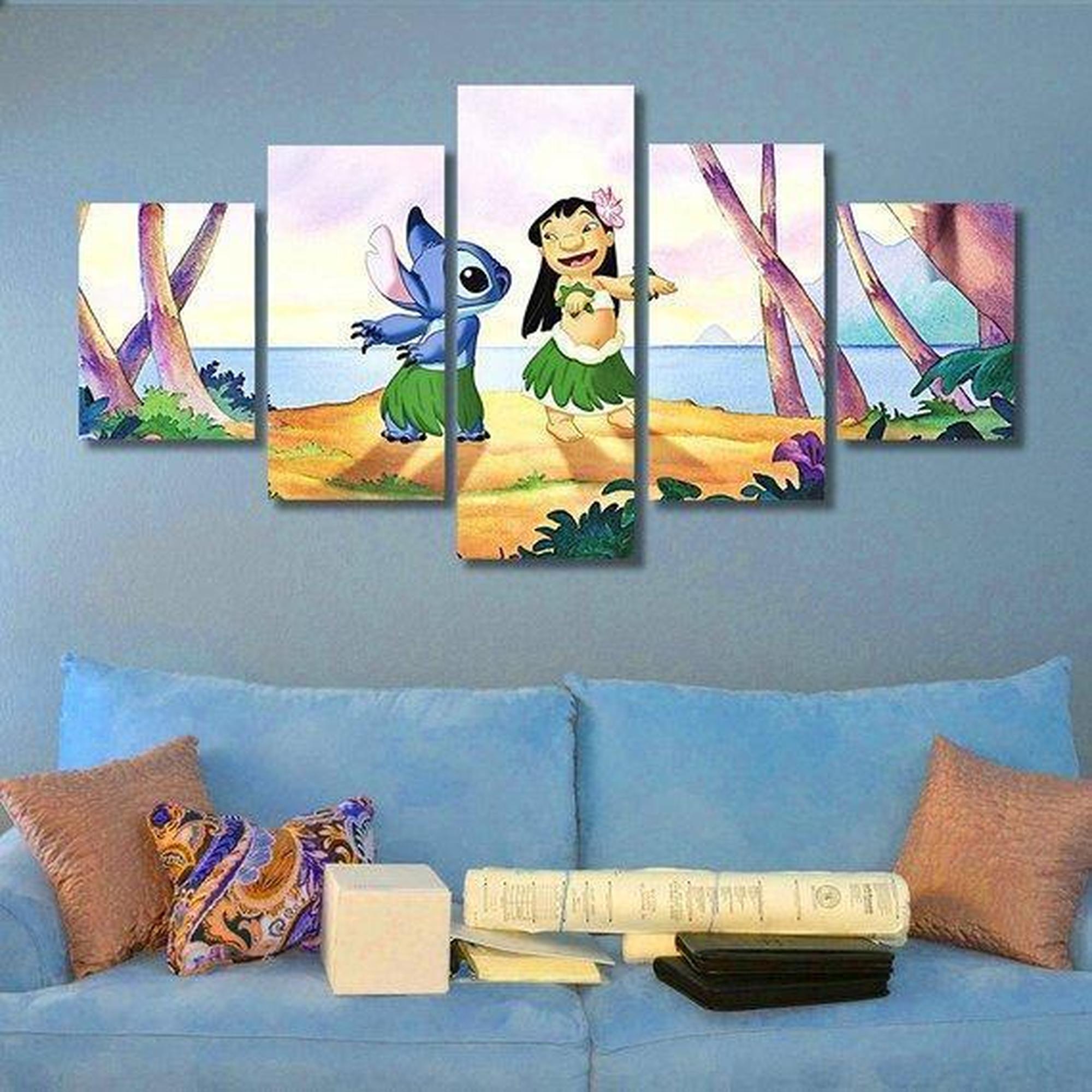 Lilo And Stitch Hawaii Disney – Canvas Wall Art