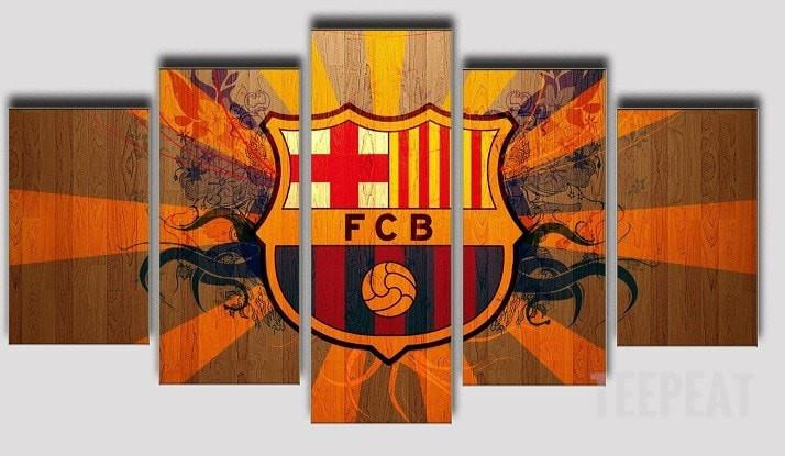 Limited Edition Barcelona Fan – Sport Canvas Wall Art