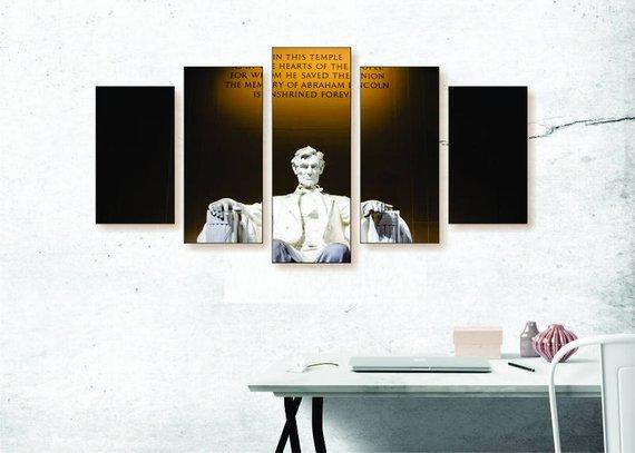 Lincoln Memorial – Nature Canvas Wall Art