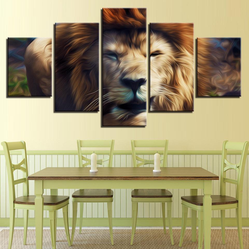 Lion 1 – Animal Canvas Wall Art