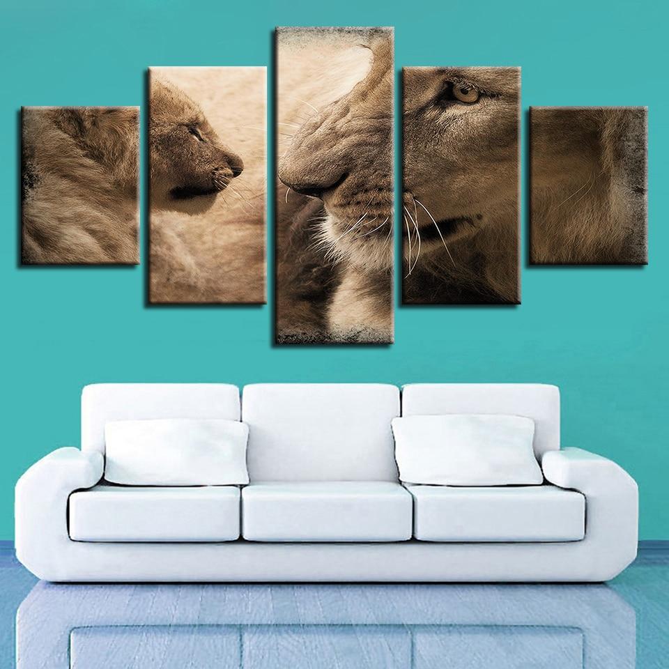 Lion 22 – Animal Canvas Wall Art