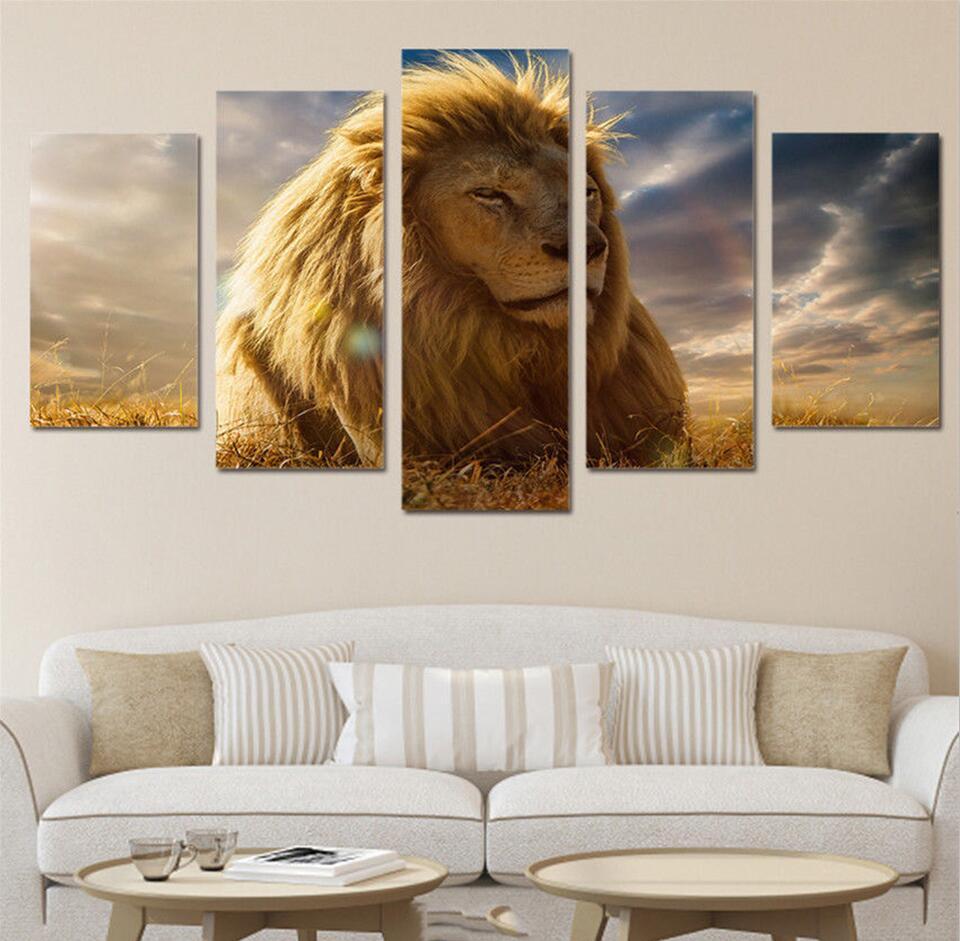 Lion 41 – Animal Canvas Wall Art