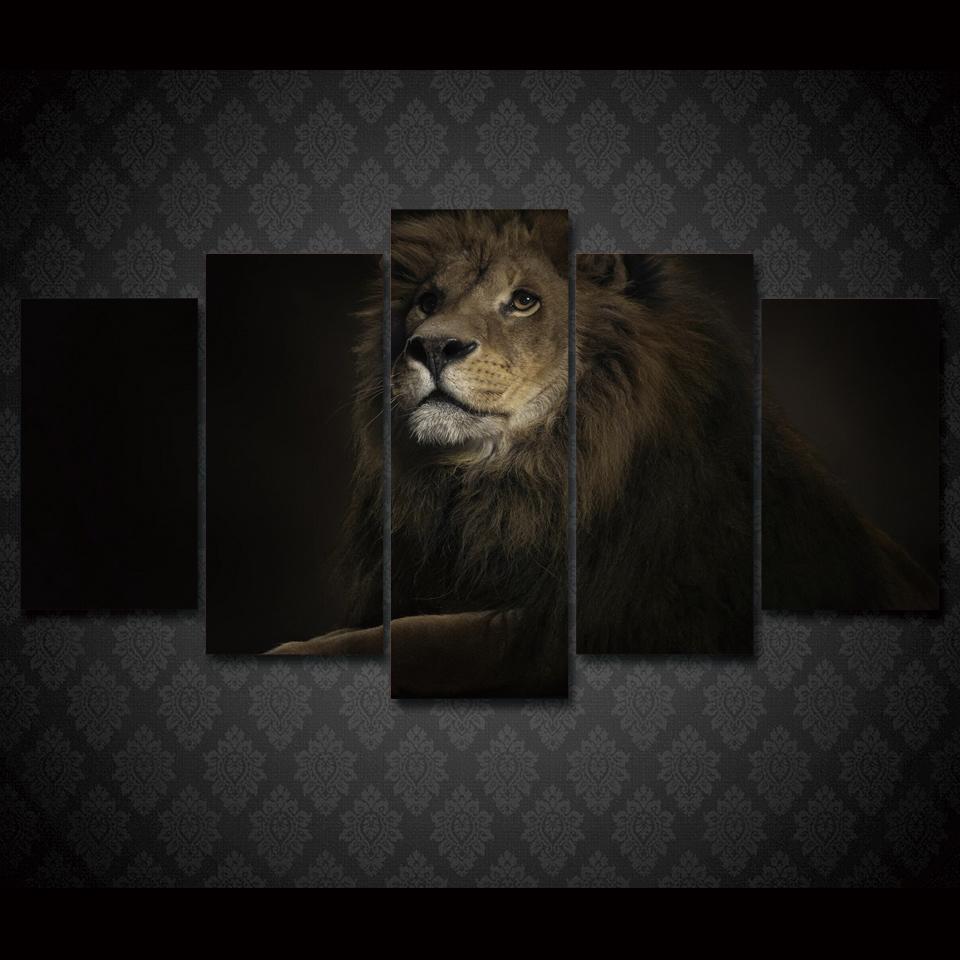 Lion King 1 – Animal Canvas Wall Art