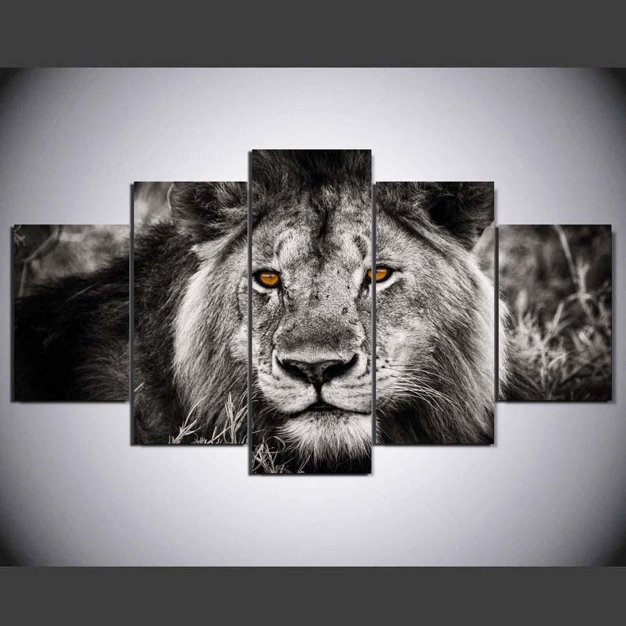 Lion King – Animal Canvas Wall Art