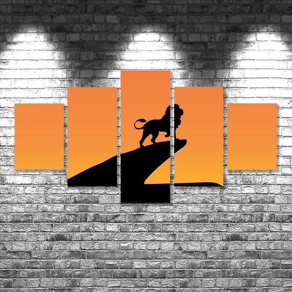 Lion King – Anime Canvas Wall Art