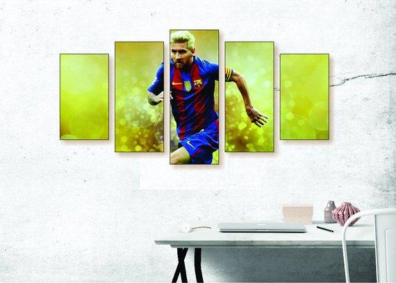 Lionel Messi 2 – Famous Person Canvas Wall Art