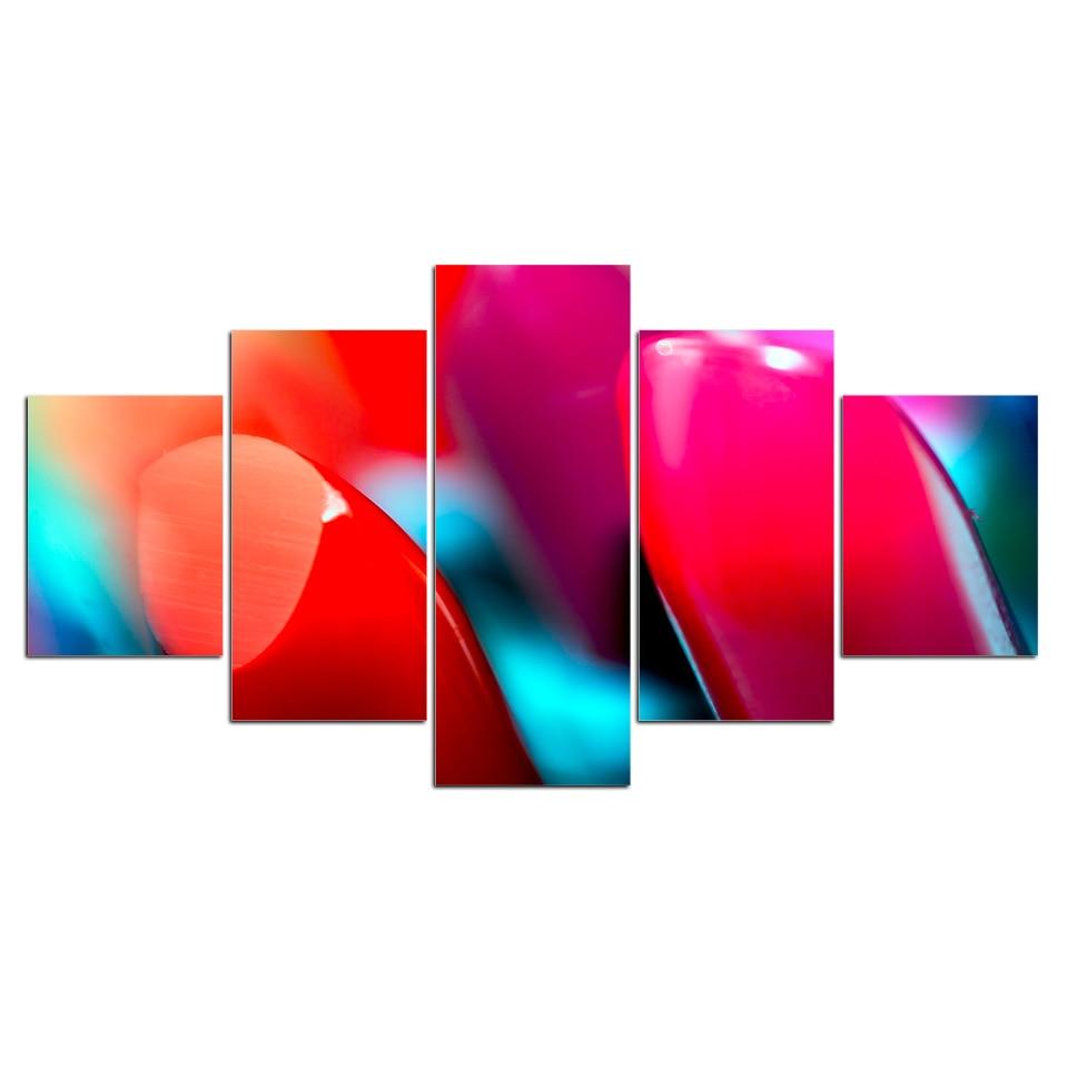 Lipstick 01 – Abstract Canvas Wall Art