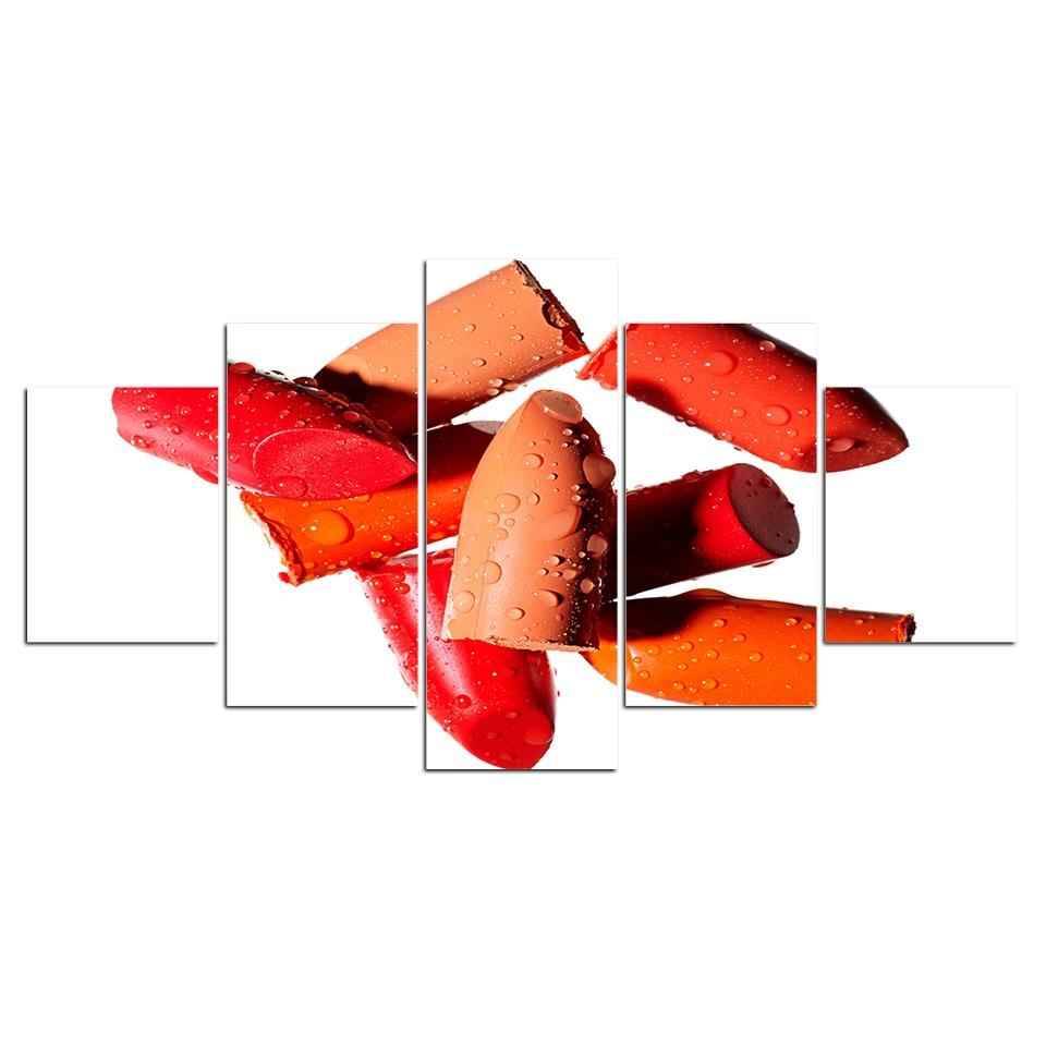Lipstick Still Life – Abstract Canvas Wall Art