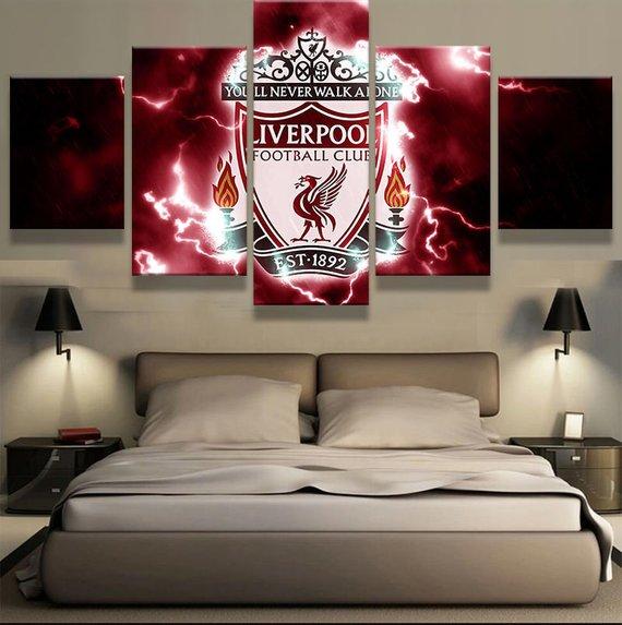 Liverpool Soccer Futball 5 – Sport Canvas Wall Art