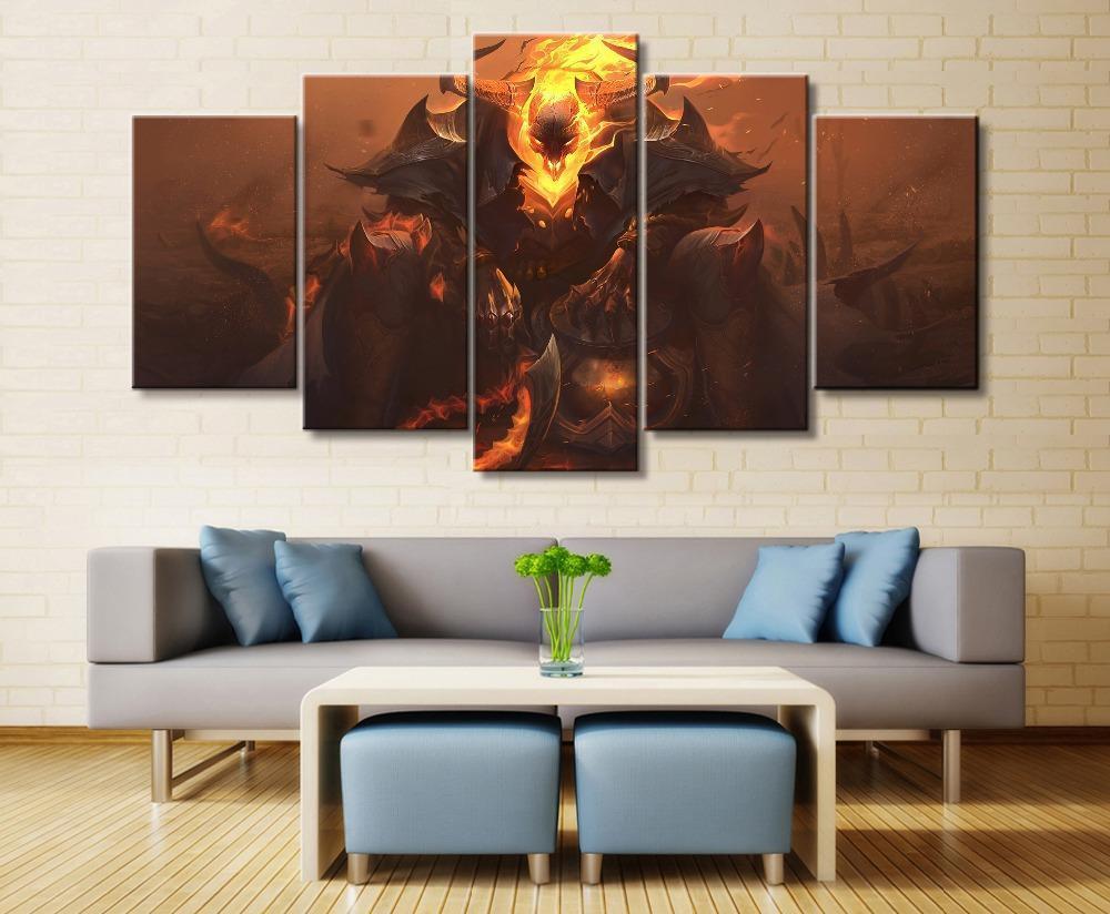 Lol League Of Legends High Noon Thresh Game – Canvas Wall Art