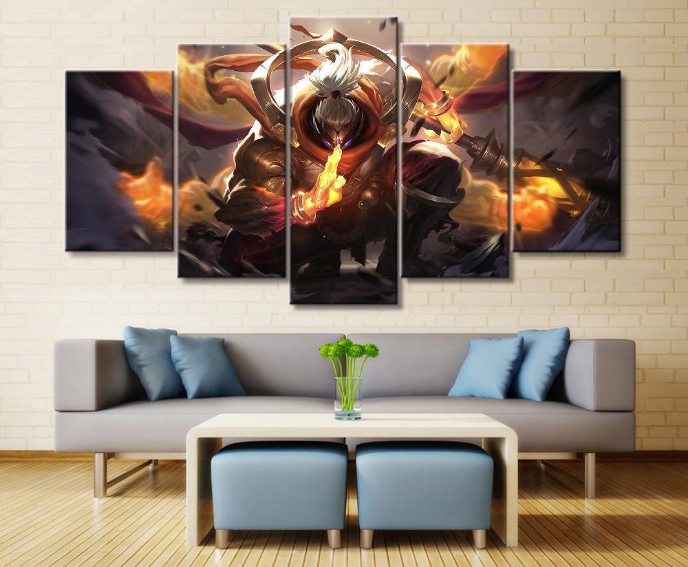 Lol League Of Legends Jax Gaming – Canvas Wall Art