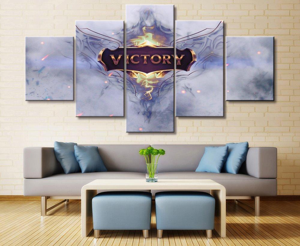 Lol League Of Legends Victory Scene Game – Canvas Wall Art