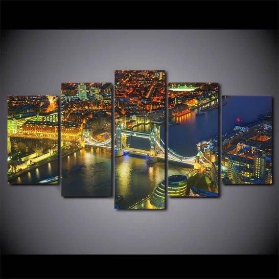 London Bridge – Nature Canvas Wall Art