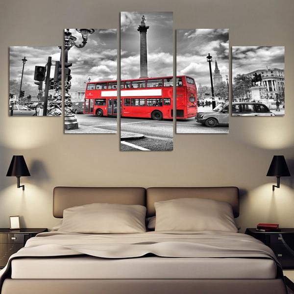 London Bus 1 – Automative Canvas Wall Art