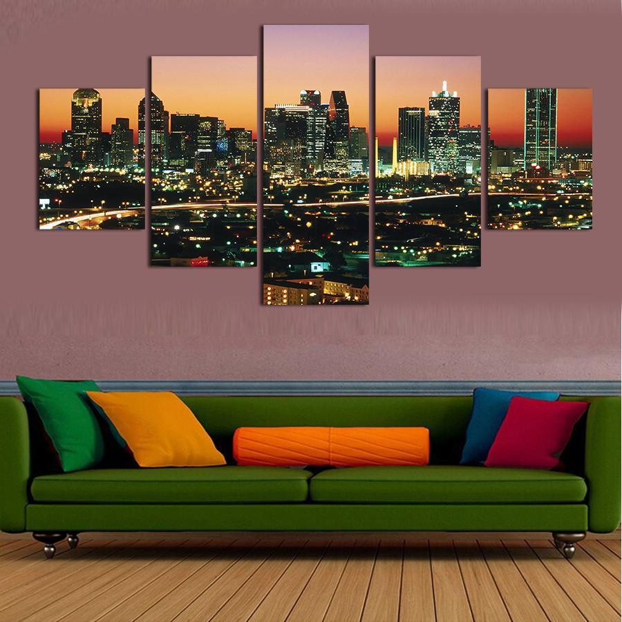 London City Scenery – Nature Canvas Wall Art