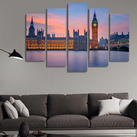 London Parliament – Nature Canvas Wall Art
