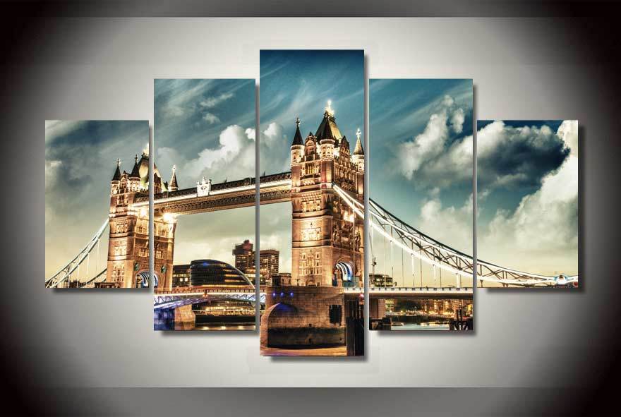 London Tower Bridge England 01 – Nature Canvas Wall Art
