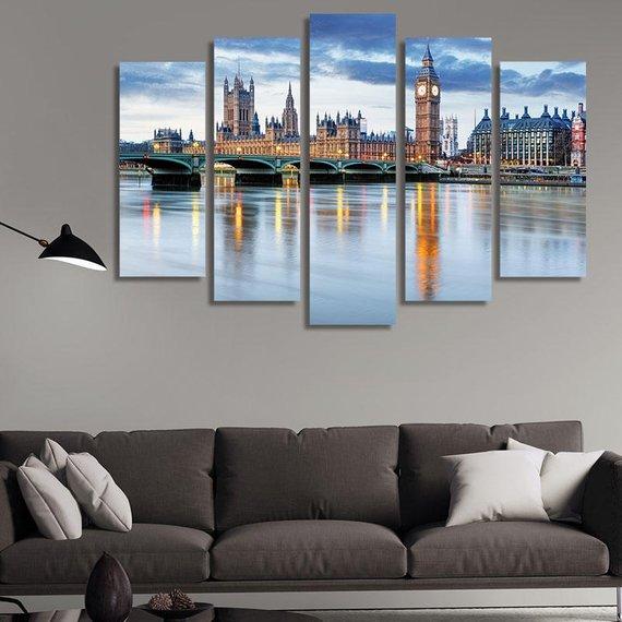 London View 01 – Nature Canvas Wall Art