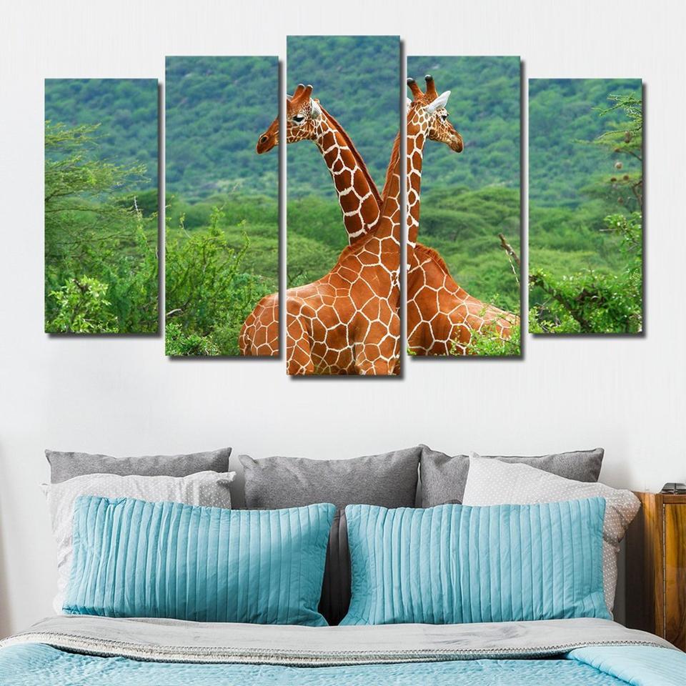 Long Deer – Animal Canvas Wall Art