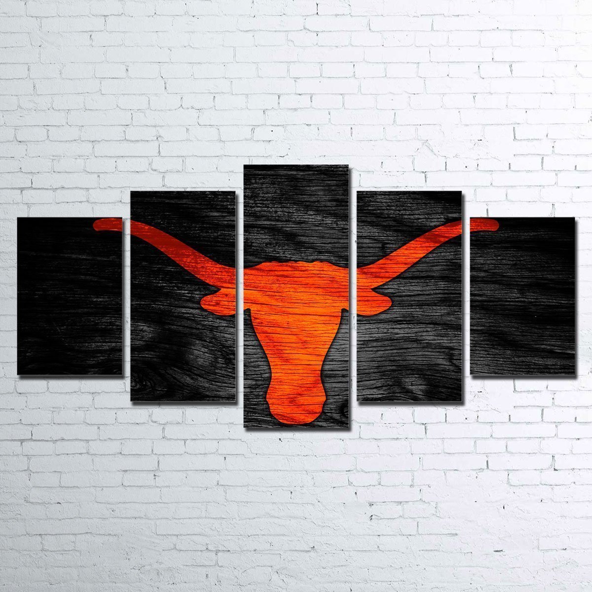 Longhorns Logo – Sport Canvas Wall Art