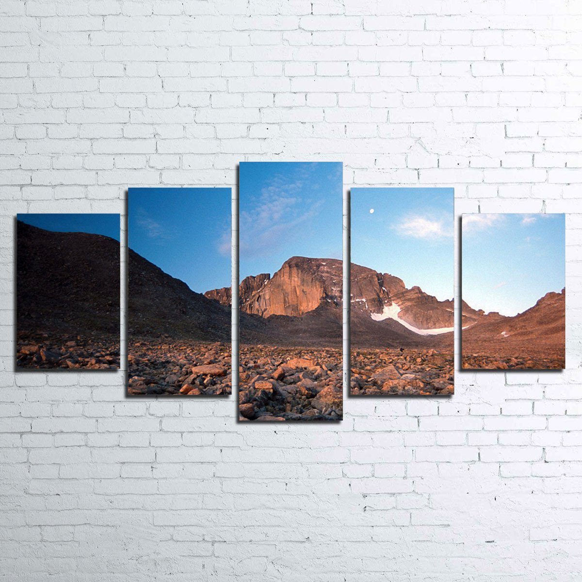 Longs Peak Boulder Field – Nature Canvas Wall Art