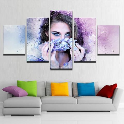 Looking For The Fragrance – Abstract Canvas Wall Art
