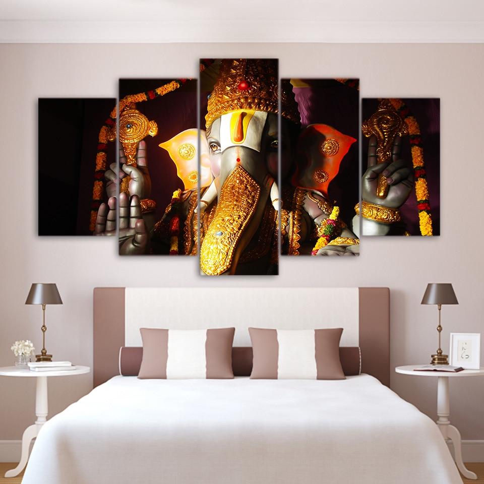 Lord Balaji Ganesh India Religion – Religion Canvas Wall Art