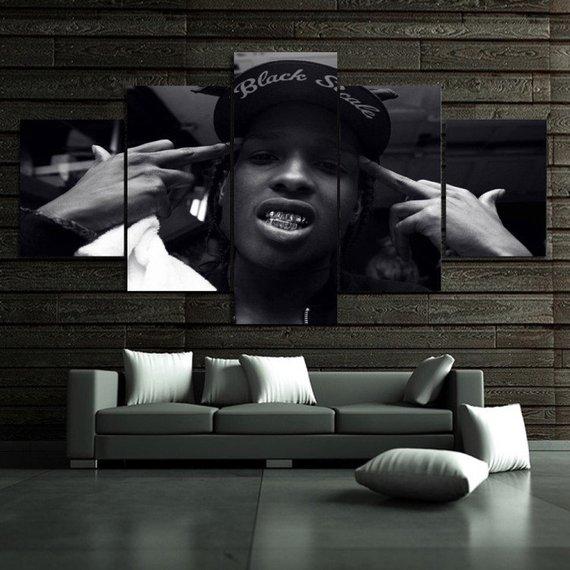 Lord Flacko Rocky – Famous Person Canvas Wall Art