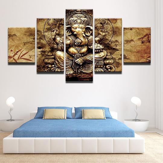 Lord Ganesha 1 – Religion Canvas Wall Art