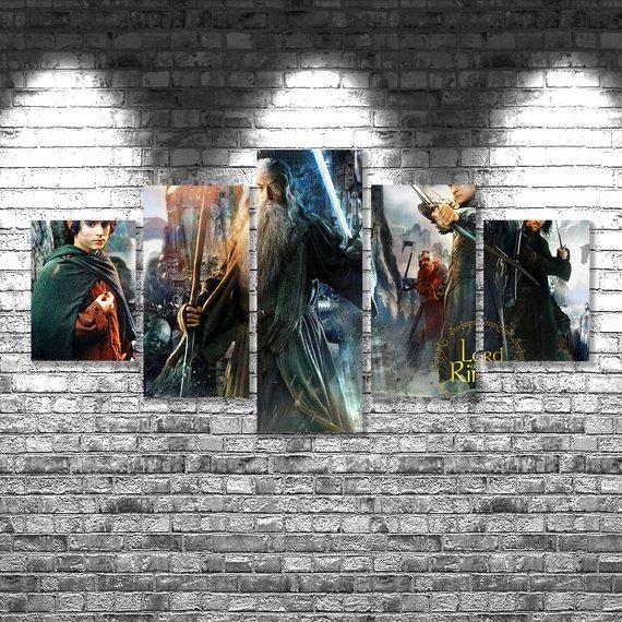 Lord Of The Rings 05- Movie Canvas Wall Art