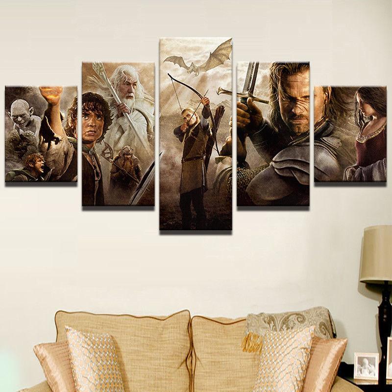 Lord Of The Rings 4 – Movie Canvas Wall Art