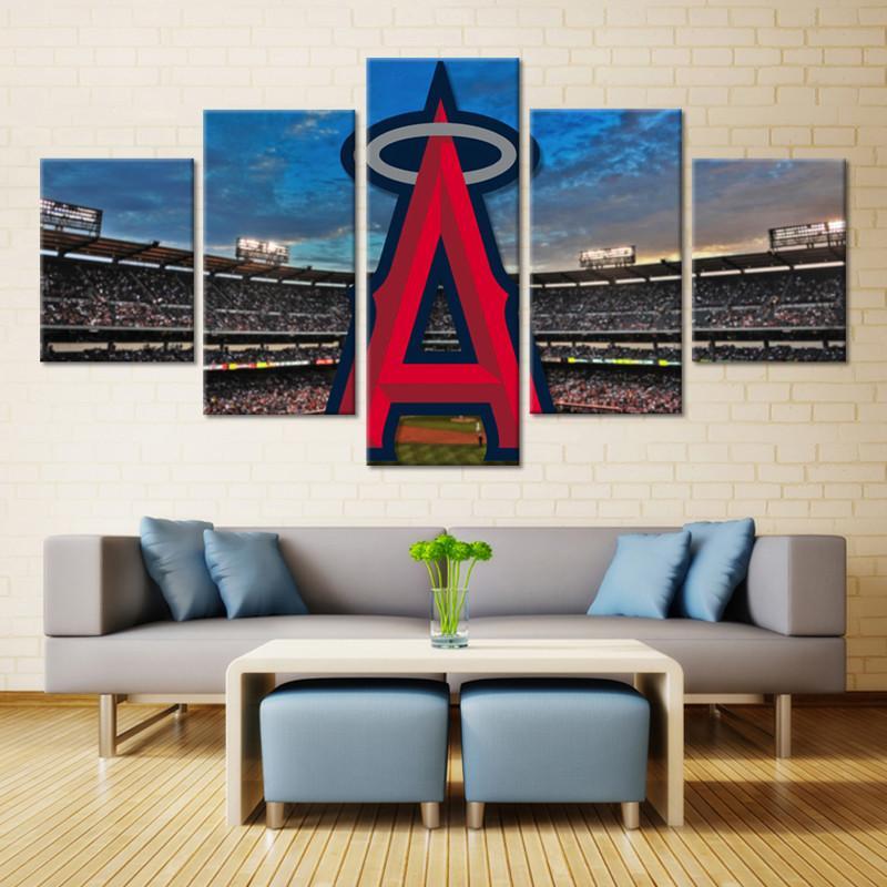 Los Angeles Anaheim Stadium – Sport Canvas Wall Art