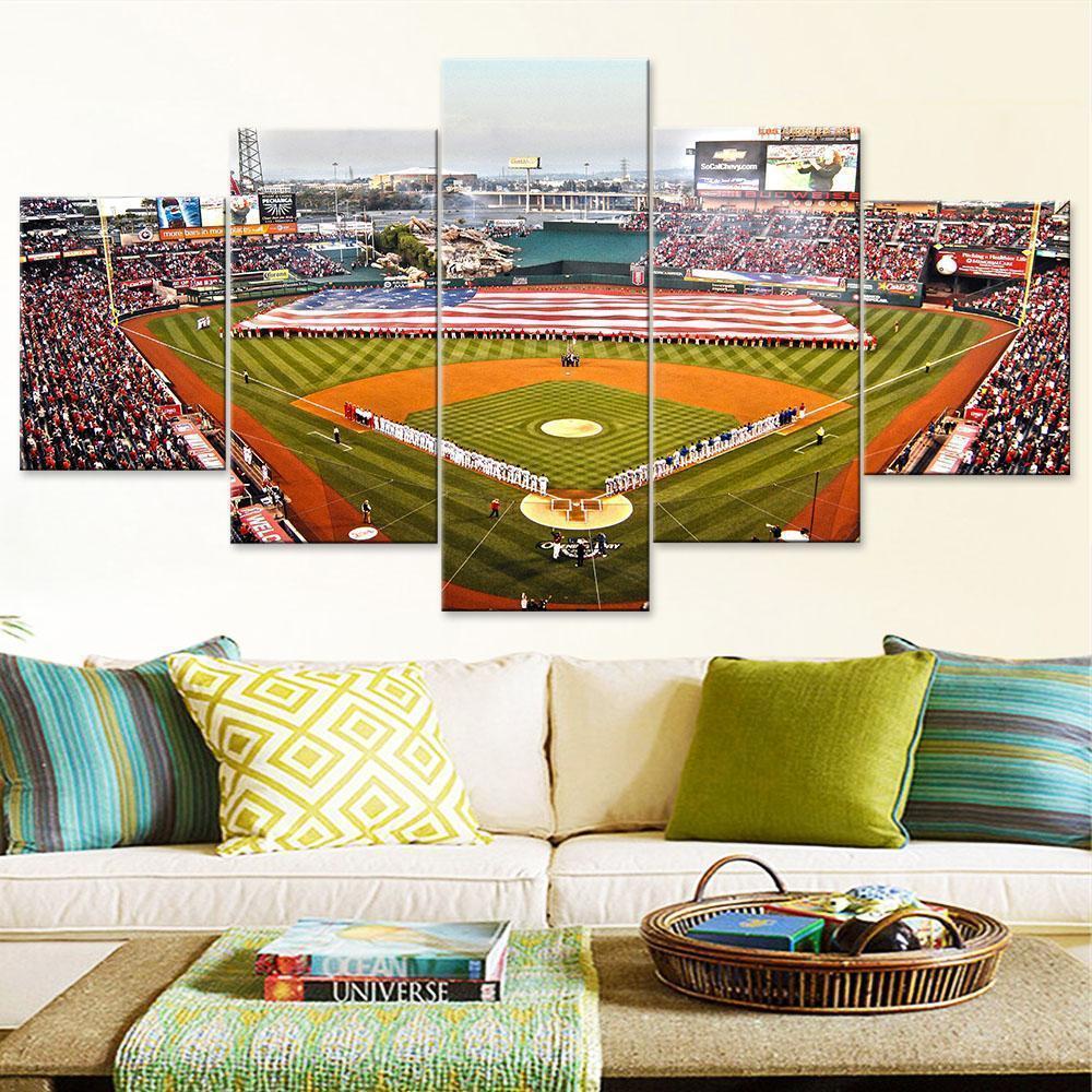Los Angeles Angels Stadium Baseball – Canvas Wall Art
